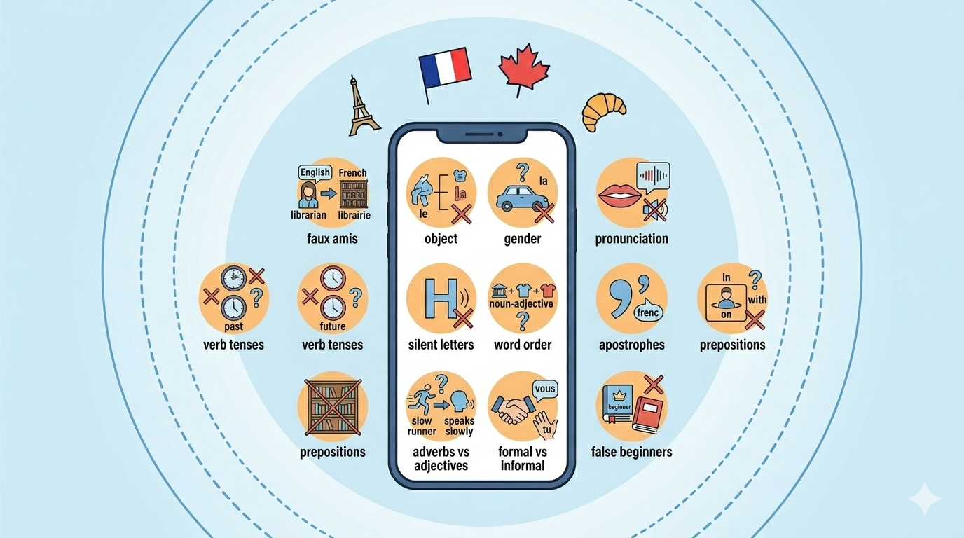 11 Common Mistakes to Avoid When Learning French